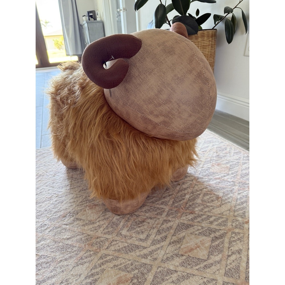 NWT Ox Yak Ottoman Joshua Steinberg Classic Safaro Series- Boulegogue‎ Animal